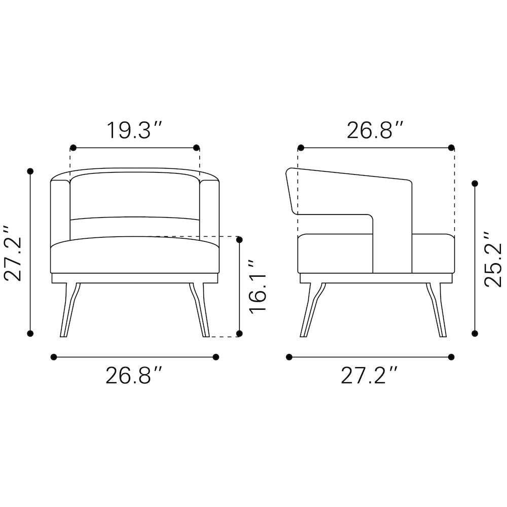 Penryn Accent Chair Beige