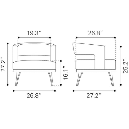 Penryn Accent Chair Beige