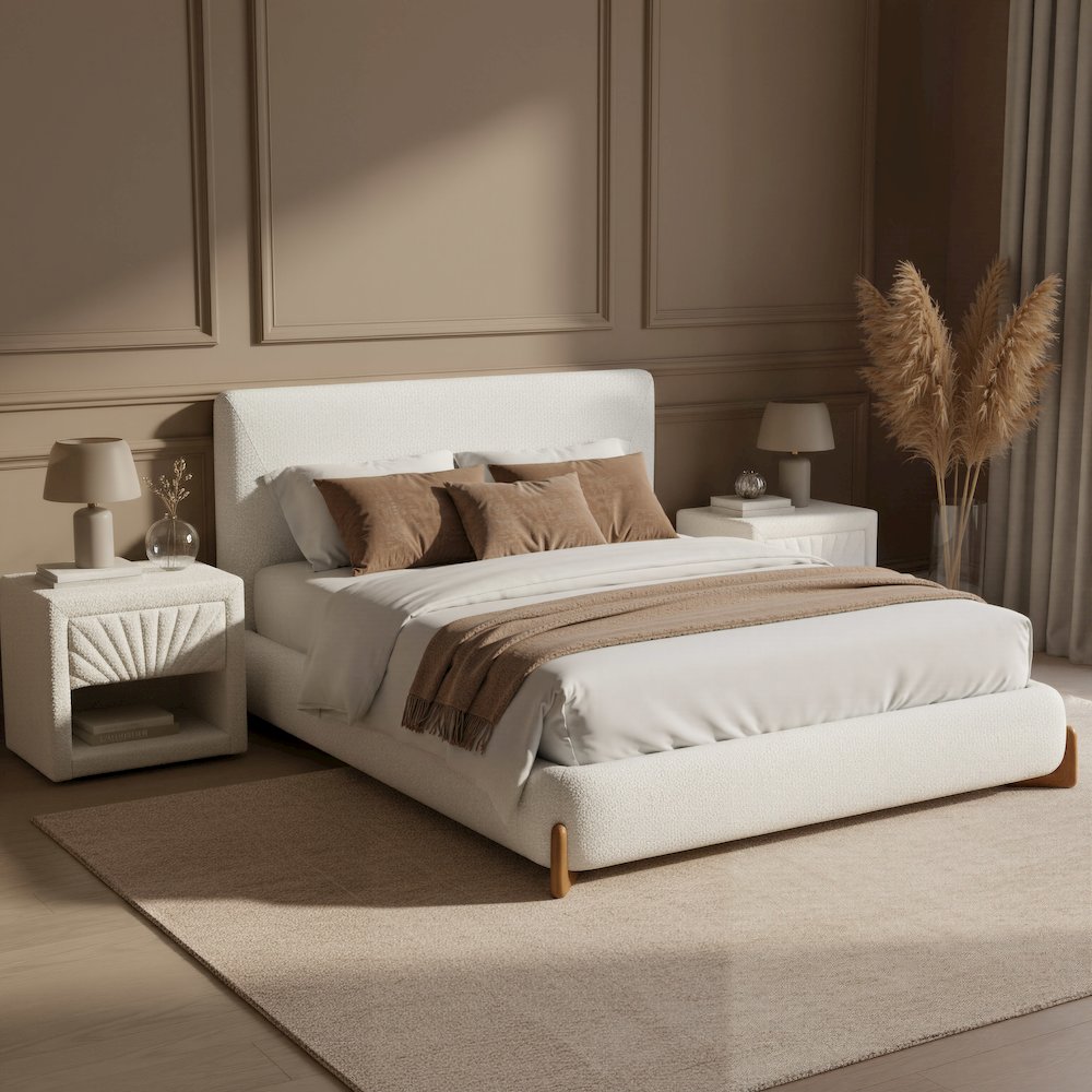 Baris Nightstand Ivory