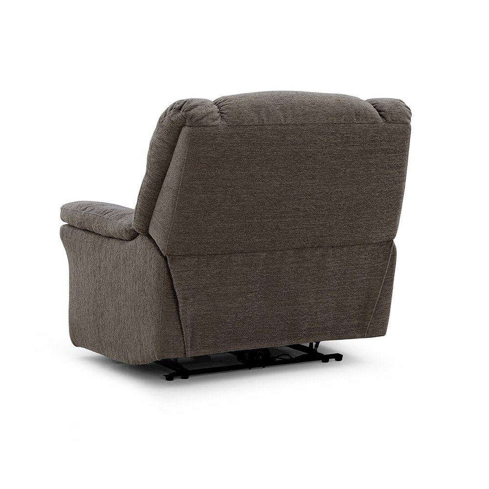 Oversized Recliner Chair for Big and Tall Adults – Power Zero Gravity Recliner with Wide Seat,  Heavy-Duty Big Man, Supports Up to 450 lbs, Brown