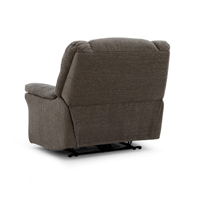 Oversized Recliner Chair for Big and Tall Adults – Power Zero Gravity Recliner with Wide Seat,  Heavy-Duty Big Man, Supports Up to 450 lbs, Brown