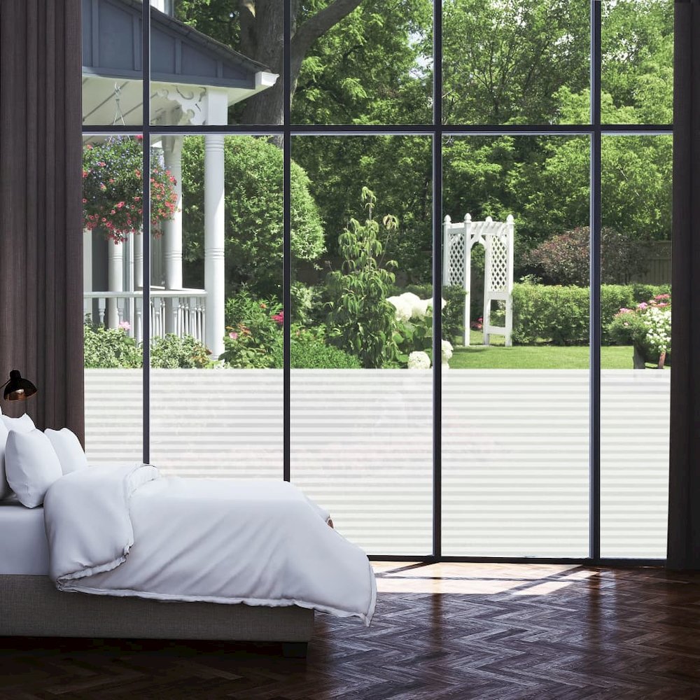 Window Film Frosted PVC 35.4 in x 32.8 ft roll Decorative Inlays