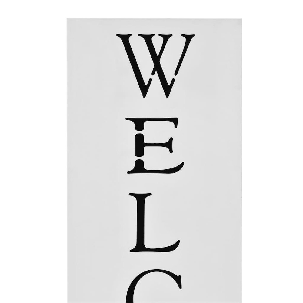 Umbrella Stand White Powder-coated steel Medium Decorative Inlays