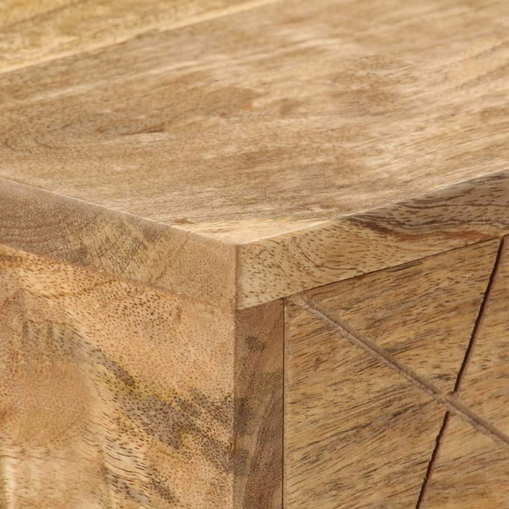 Writing Desk Varied tones of natural wood Solid mango wood, steel