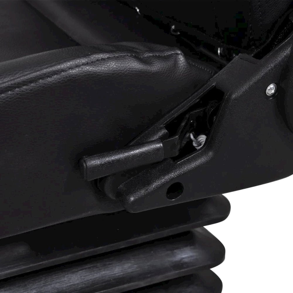 Tractor Seat Black Steel Universal fit for tractors