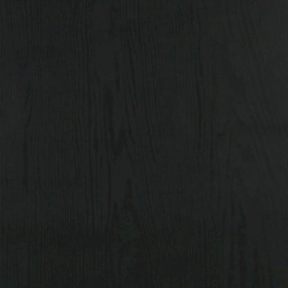 Door Film Dark Wood PVC 197 x 35.4 in Decorative Inlays