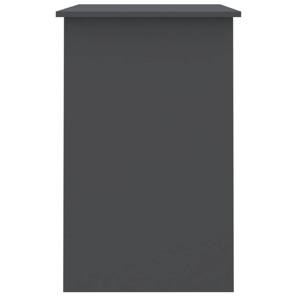vidaXL Desk Gray 39.4"x19.7"x29.9" Chipboard, 801082