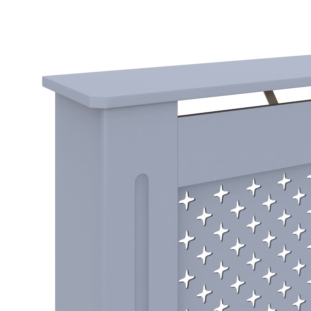 vidaXL Radiator Cover Anthracite 44.1"x17.5"x31.9" MDF, 288191