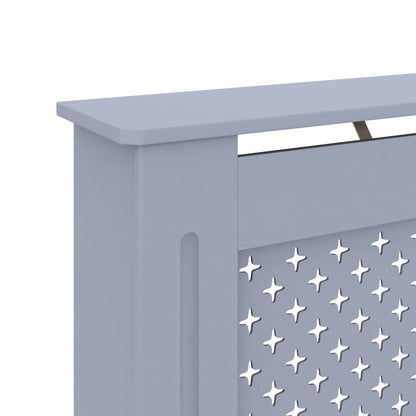 vidaXL Radiator Cover Anthracite 44.1"x17.5"x31.9" MDF, 288191