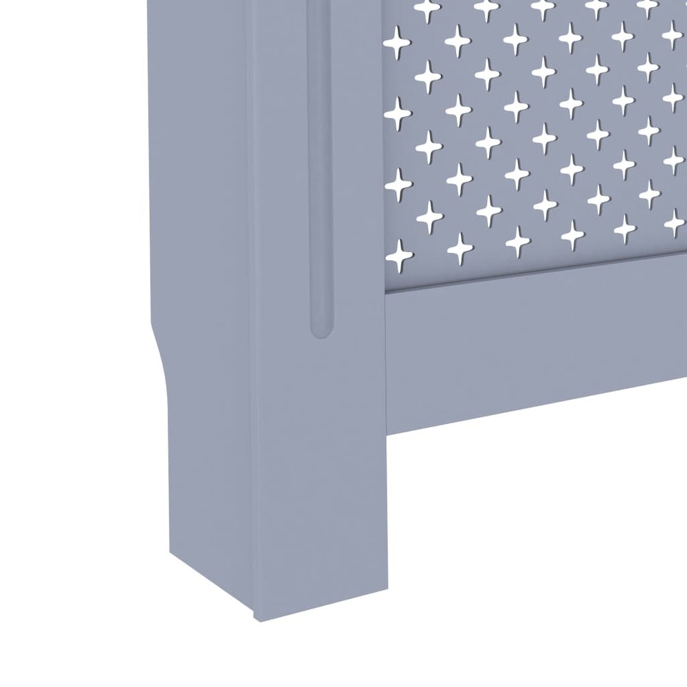 vidaXL Radiator Cover Anthracite 44.1"x17.5"x31.9" MDF, 288191