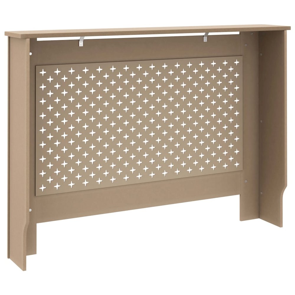 vidaXL Radiator Cover 44.1"x17.5"x31.9" MDF, 288193