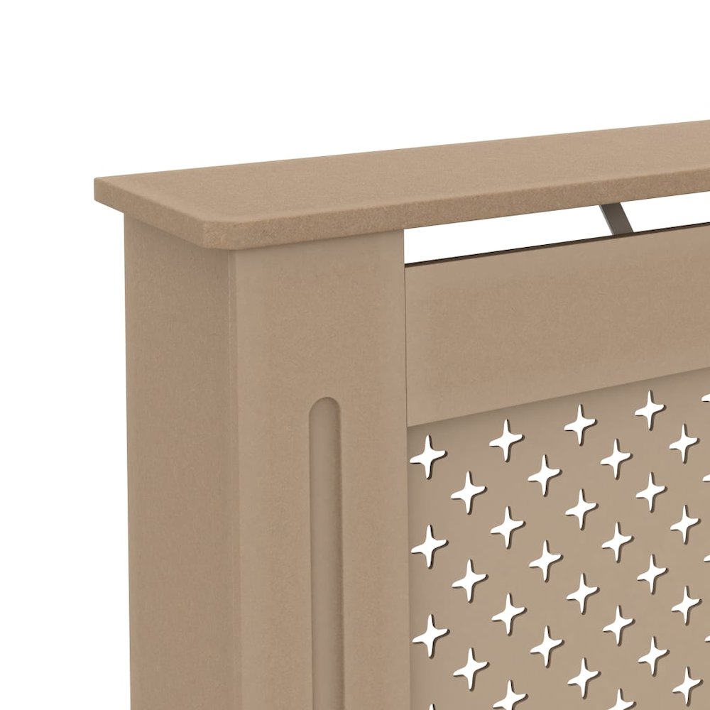 vidaXL Radiator Cover 44.1"x17.5"x31.9" MDF, 288193