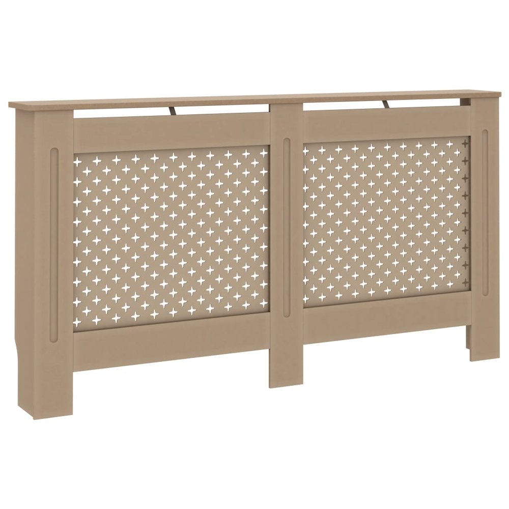vidaXL Radiator Cover 59.8"x17.5"x31.9" MDF, 288196