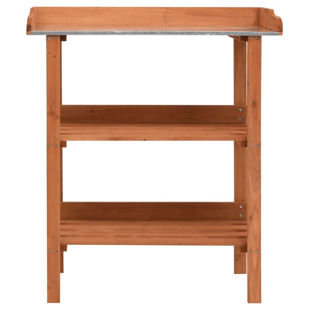 Plant Stand Natural Wood Firwood Standard Durable Plant Stand