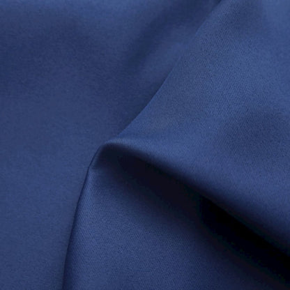vidaXL Blackout Curtains with Rings 2 pcs Navy Blue 54"x95" Fabric, 134863