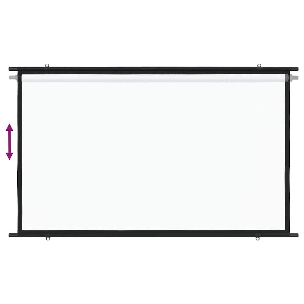 vidaXL Projection Screen 84" 16:9 1393