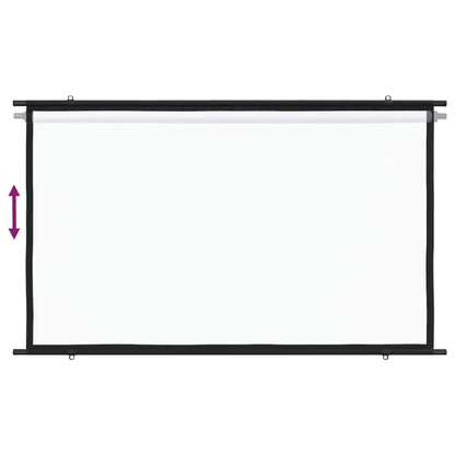 vidaXL Projection Screen 84" 16:9 1393