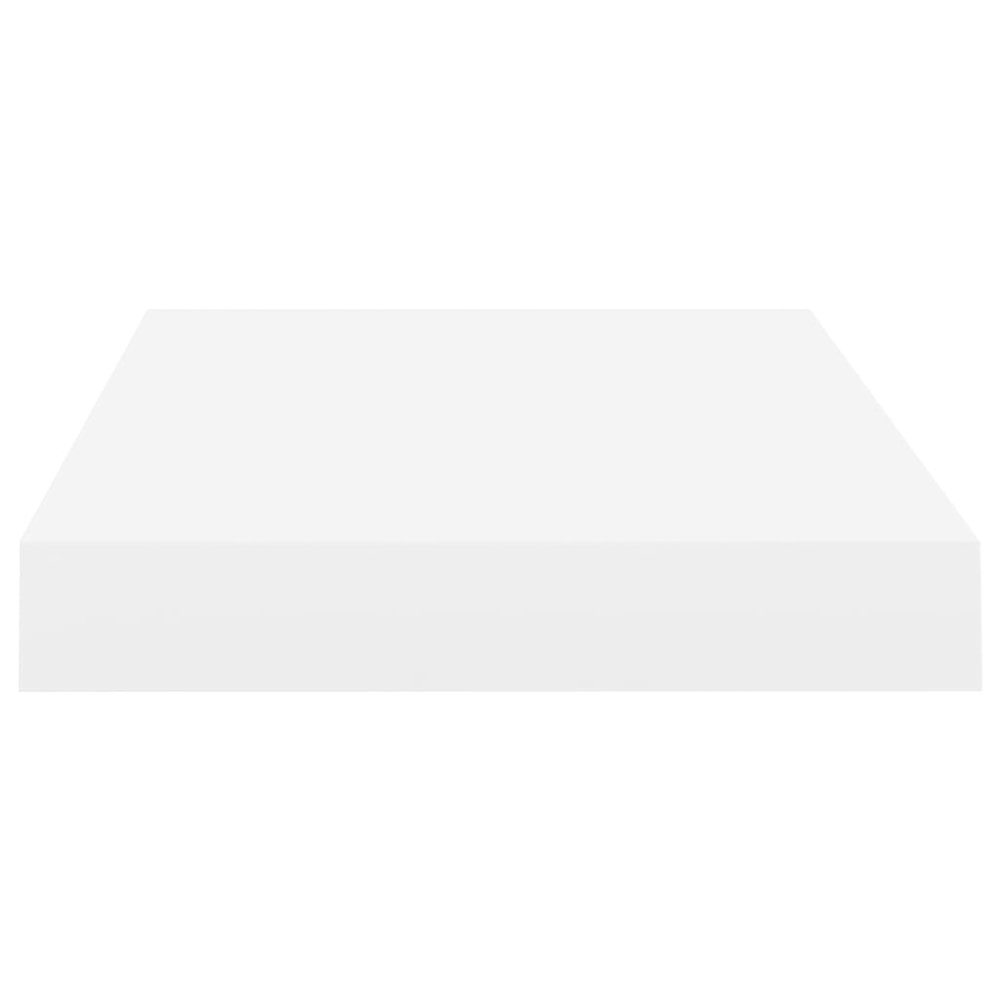 Wall Shelf White Honeycomb MDF and metal Small Wall mounting