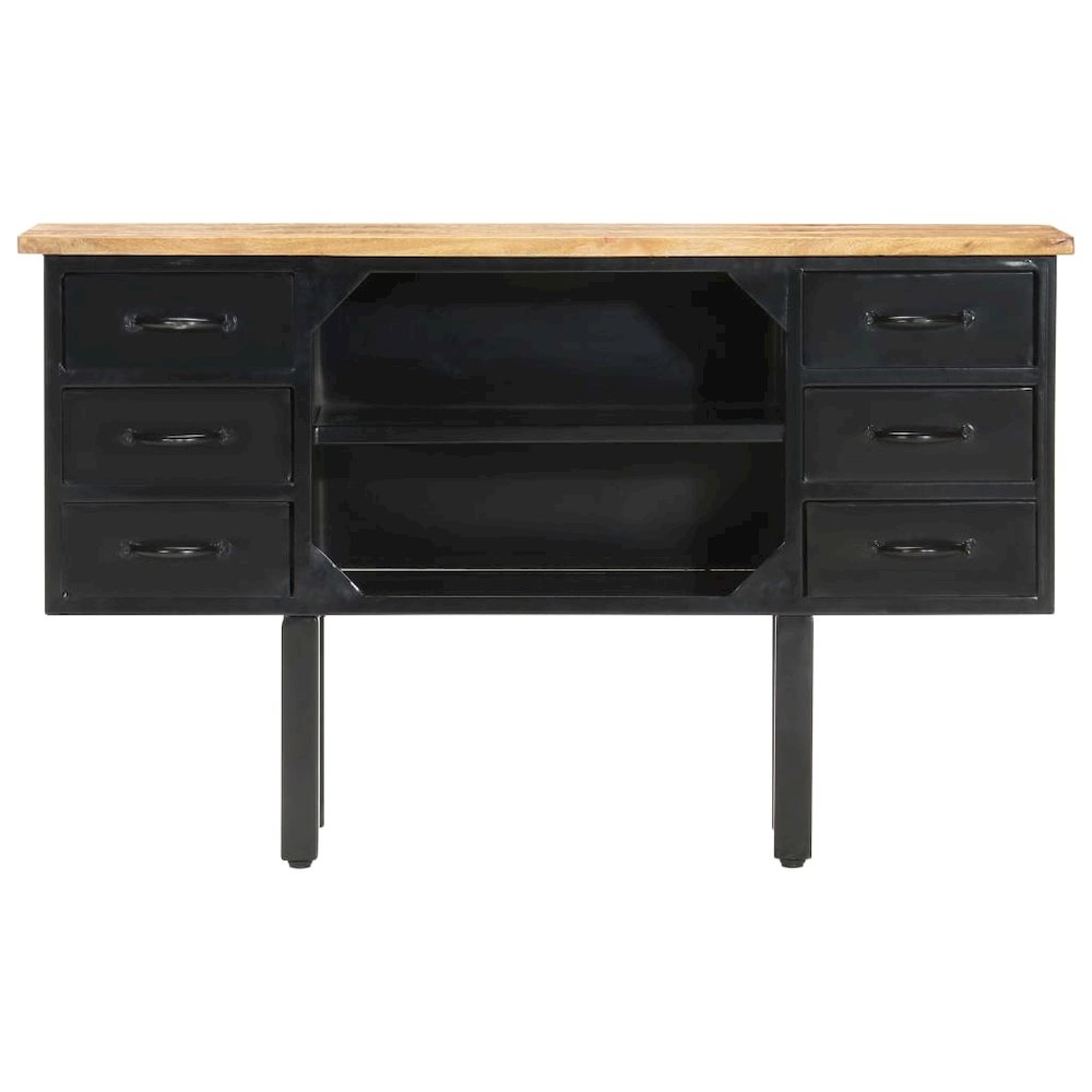 Sideboard Rough Mango Wood Solid Rough Mango Wood Medium