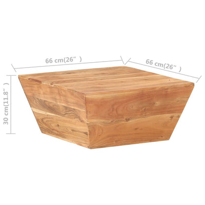 Coffee Table Natural acacia wood Solid acacia wood Medium Durable
