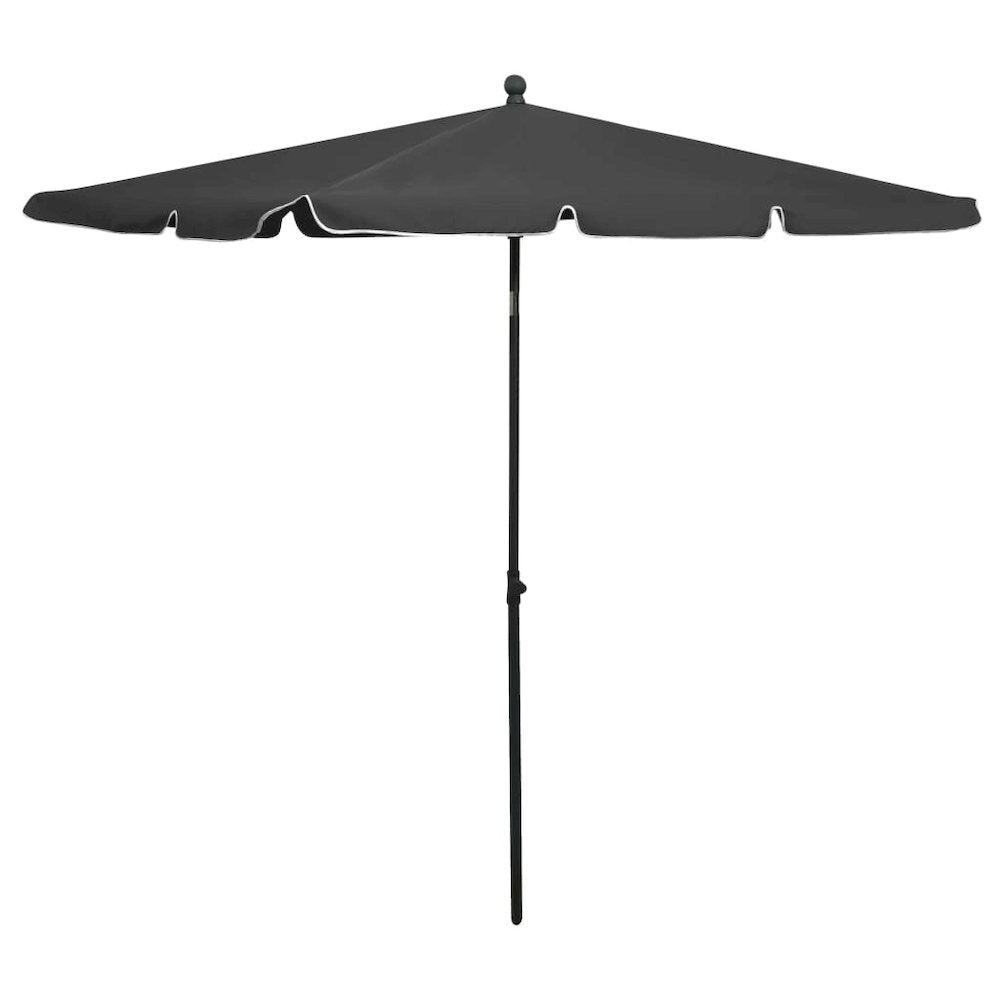 Garden Parasol Anthracite Polyester 82.7 x 55.1 in Tiltable