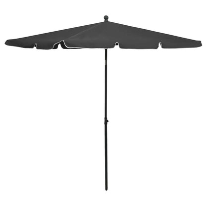 Garden Parasol Anthracite Polyester 82.7 x 55.1 in Tiltable
