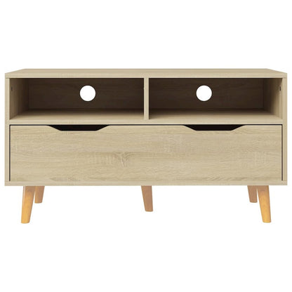 TV Cabinet Sonoma Oak Engineered wood Medium TV Cabinet