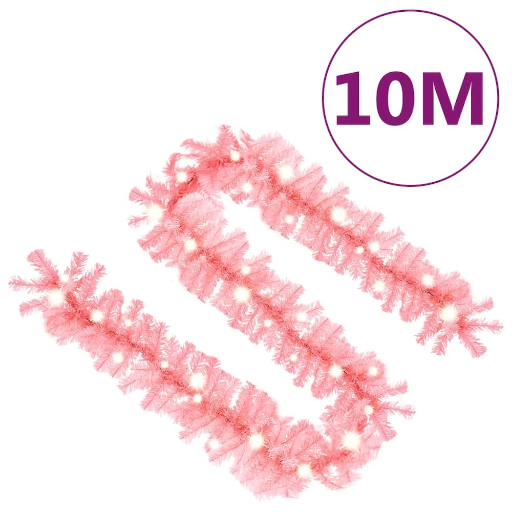 Garland Pink PVC 32.8 ft long Decorative Inlays
