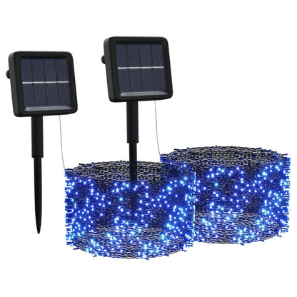 Solar Fairy Light Set of 2 Blue Medium Solar Solar Fairy Light