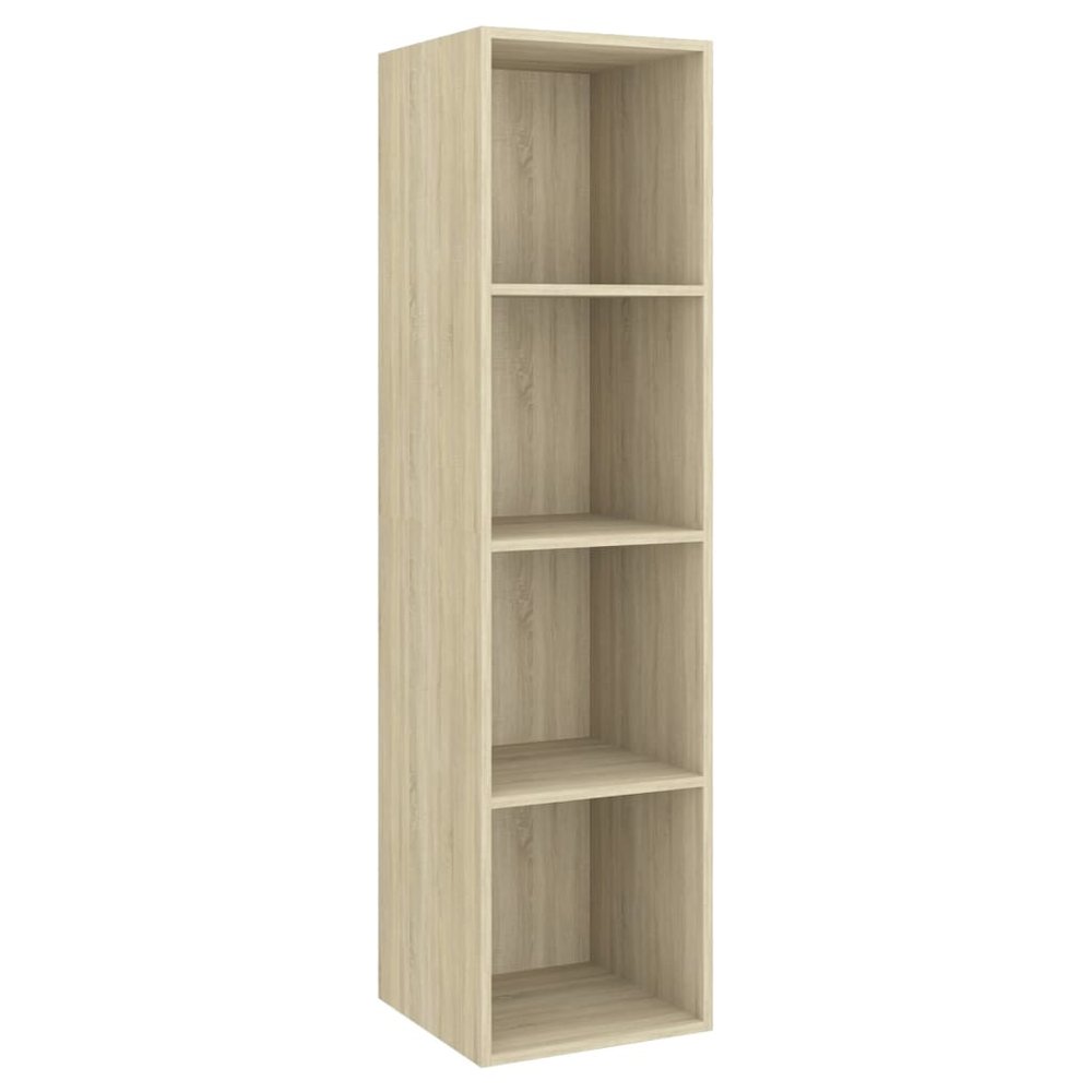 vidaXL 3 Piece TV Cabinet Set Sonoma Oak Engineered Wood, 3079757