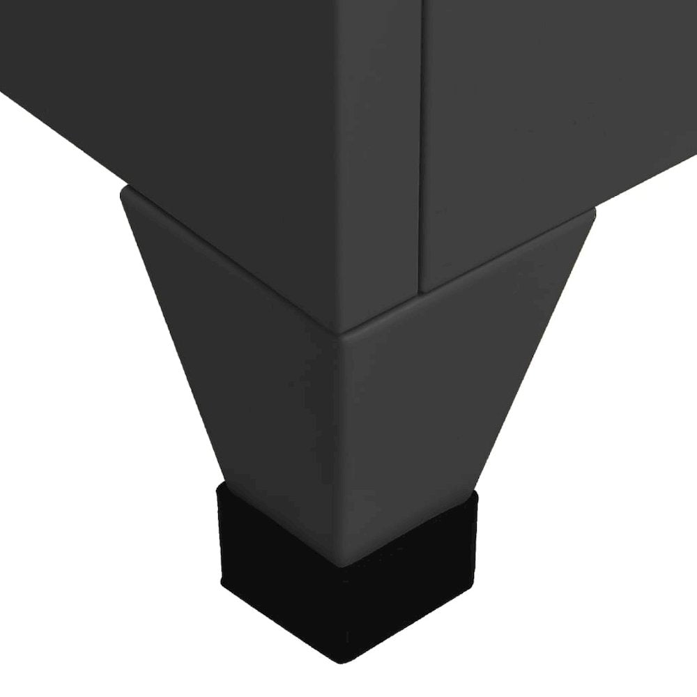 Locker Cabinet Anthracite Steel Large Locker Cabinet