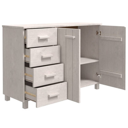 Sideboard White Solid pinewood, MDF Medium Sideboard