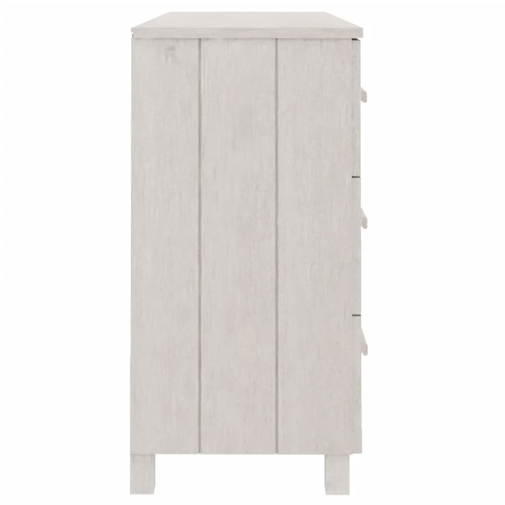 Sideboard White Solid pinewood, MDF Medium Sideboard