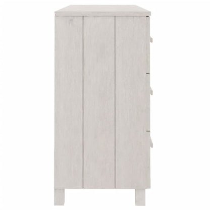 Sideboard White Solid pinewood, MDF Medium Sideboard
