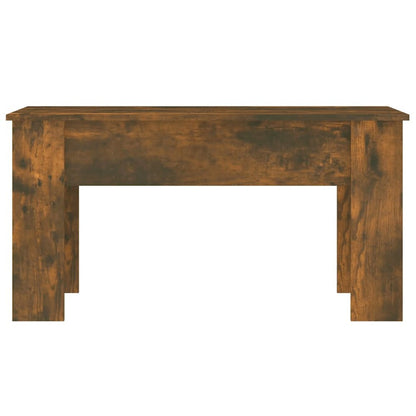 Coffee Table Smoked Oak Engineered Wood 39.8 in x 19.3 in x 20.5 in