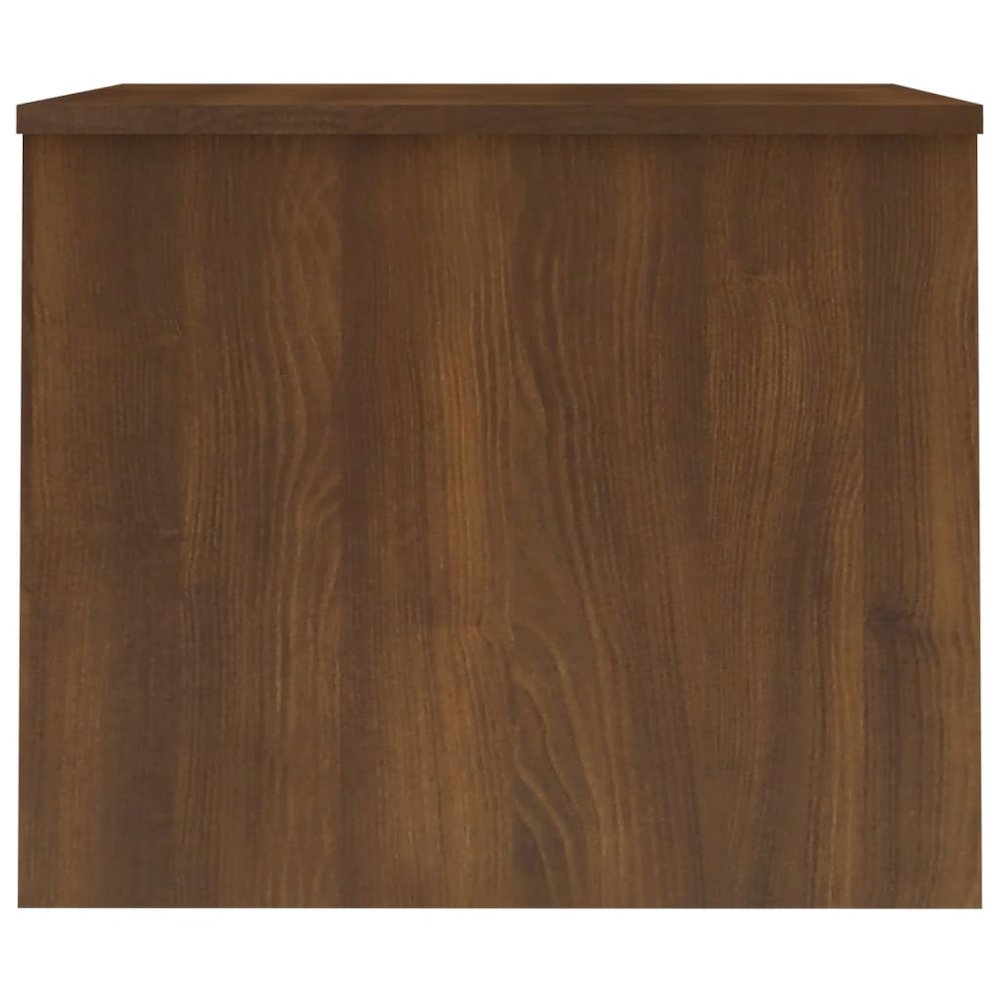 Coffee Table Brown Oak Engineered Wood Medium Height-Adjustable