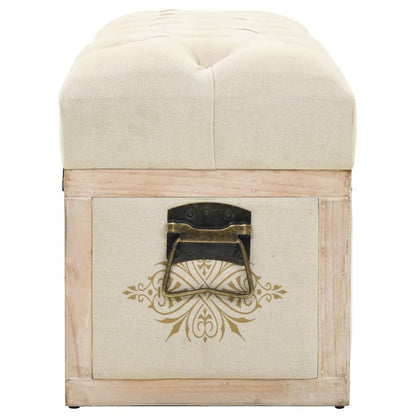 Storage Bench Cream