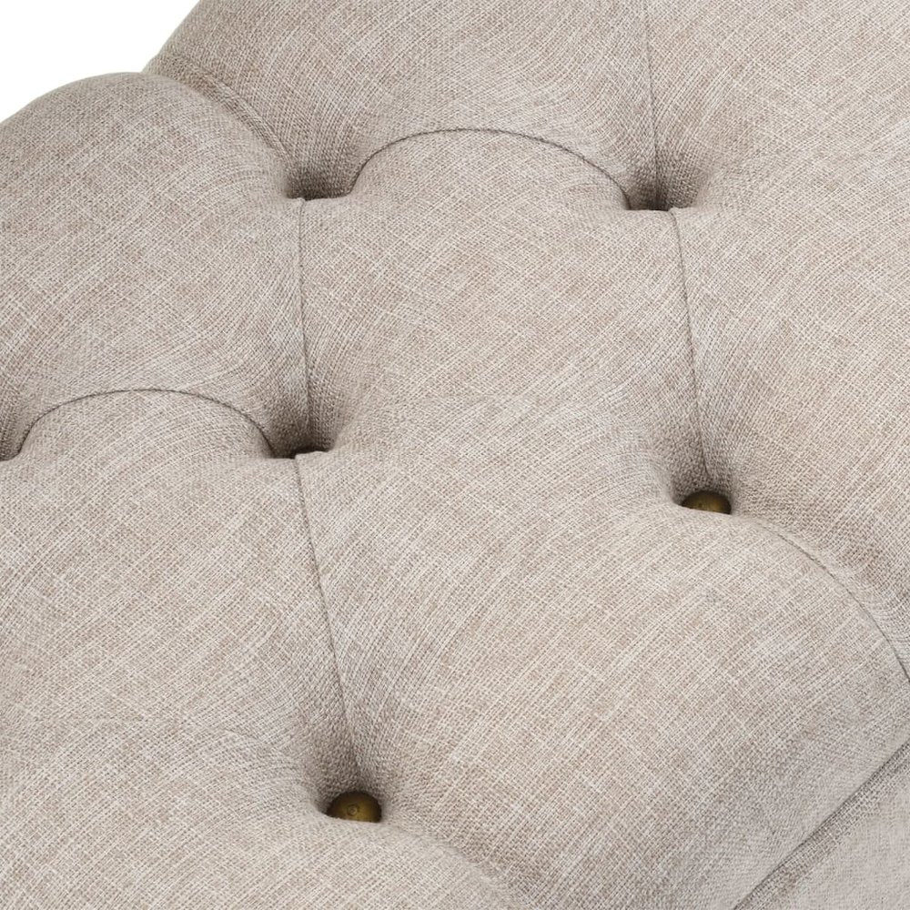 Storage Bench Cream Engineered wood 43.3 inches Storage Bench