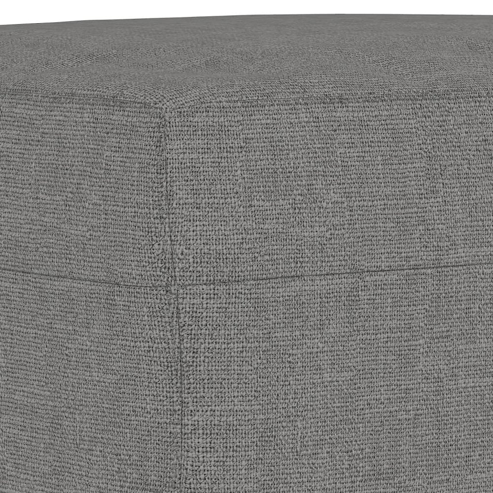 Bench Dark Grey Polyester, Plywood, Foam 27.6 x 13.8 x 16.1 in