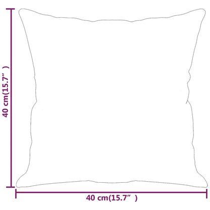 Throw Pillow Light Gray Microfiber Fabric (100% polyester)