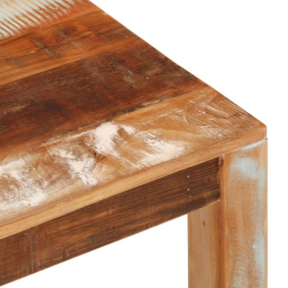 Coffee Table Multicolor Solid reclaimed wood Small Durable