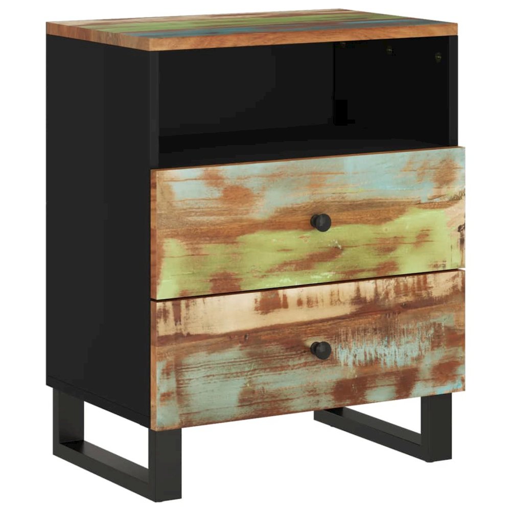 Nightstand Colorful with blue, green, orange, red, pink shades