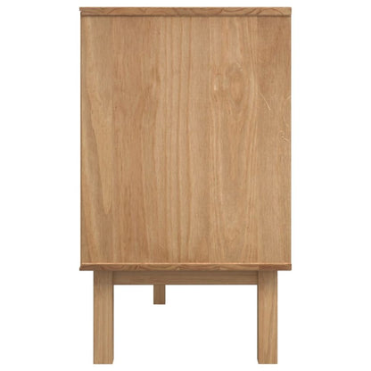 Sideboard Brown and white Solid pine wood, engineered wood Medium