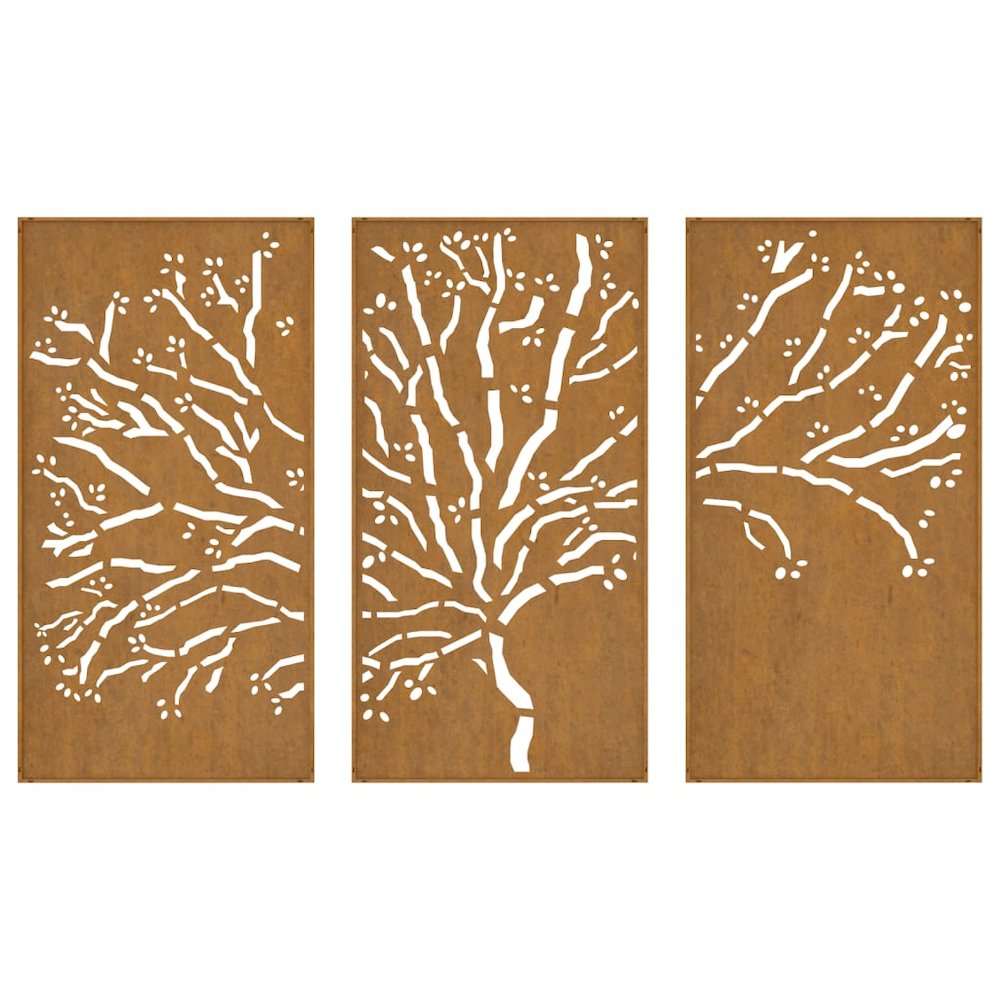 Garden Wall Decoration Rusty Corten steel 41.3 x 21.7 in