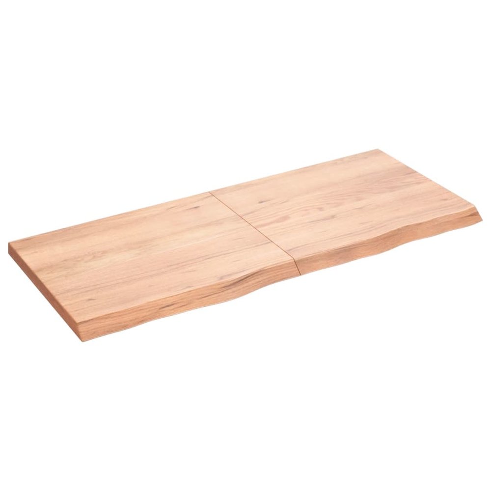 Wall Shelf Light brown Solid oak wood 47.2x19.7 in Foldable