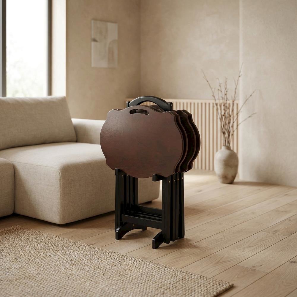 Black, Tray Table, Removable Tray Top, Quality Build
