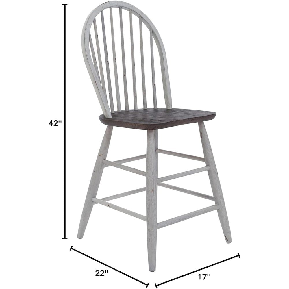 Windsor Back Counter Chair- Set of 2