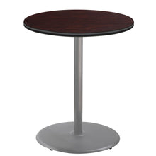 NPS® Café Table, 36" Round, Round Base, 42" Height, Particleboard Core/T-Mold