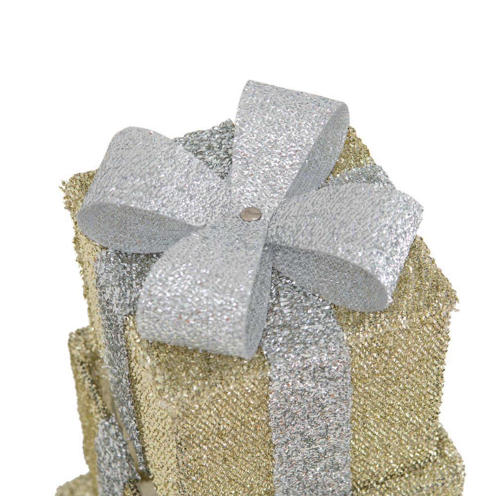 Sunjoy Gift Stack LED Illuminated Planter Spike