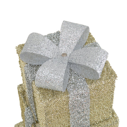 Sunjoy Gift Stack LED Illuminated Planter Spike